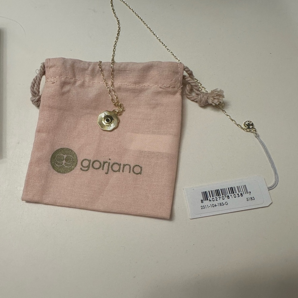 Gorjana Gold Sunburst Necklace